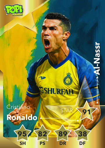کارت پوپی فوتبال 2026 - کریستیانو رونالدو
