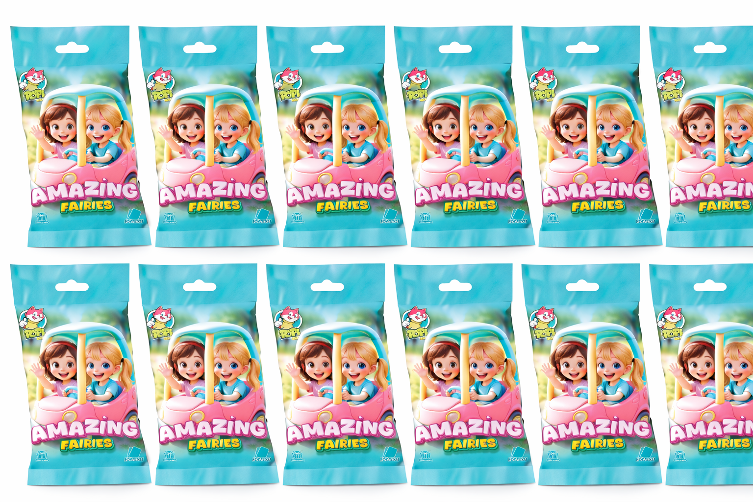 بسته شانسی و کلکسیونی پوپی دخترانه (Popi Girls) 2026 پک 12تایی