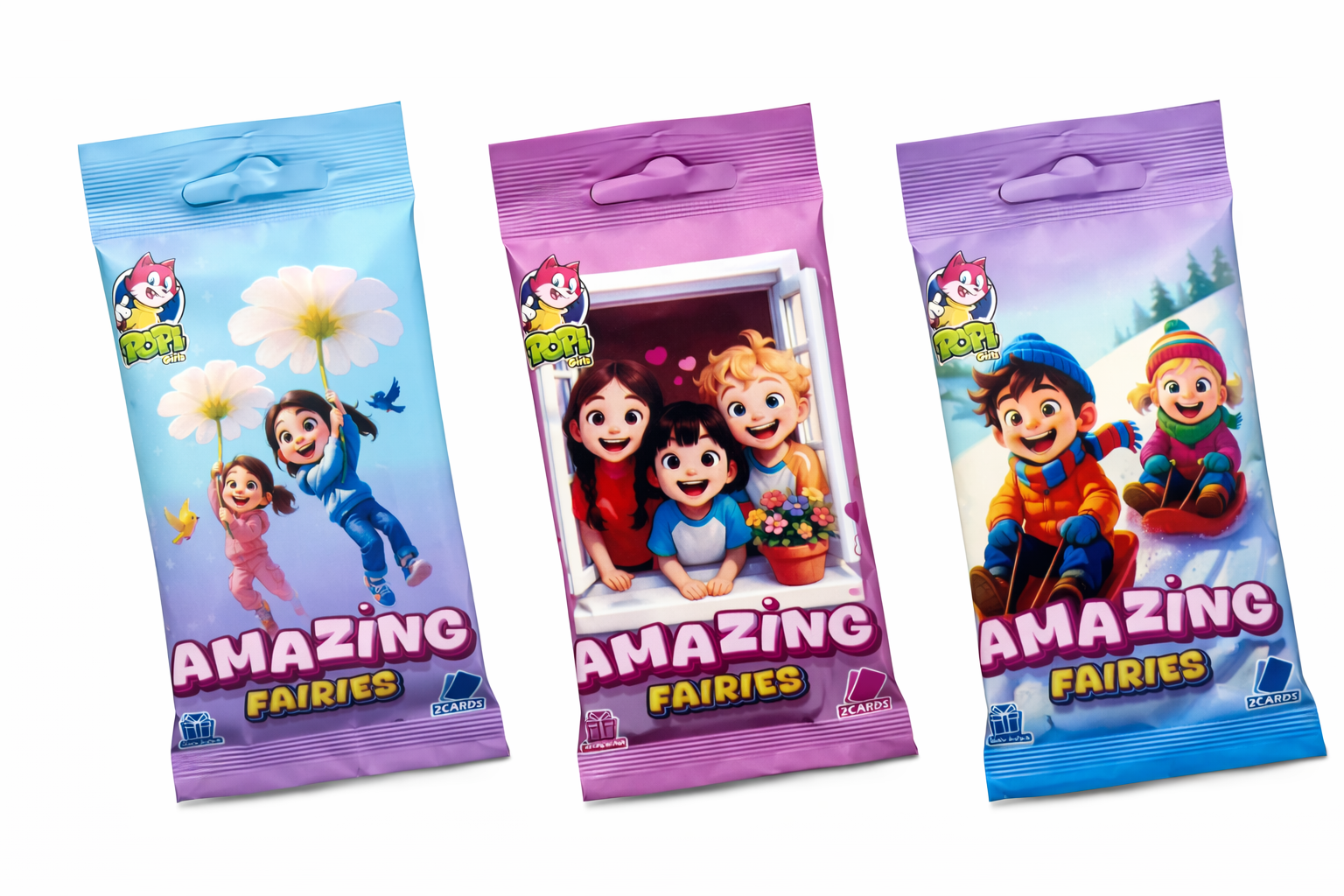 بسته شانسی و کلکسیونی پوپی دخترانه (Popi Girls) 2026-3