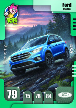 کارت ماشینی پوپی 2026 فورد Ford Escape