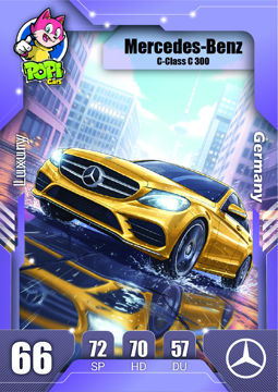 کارت ماشینی پوپی 2026 مرسدس بنز Mercedes-Benz C-Class C 300